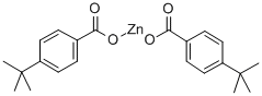 ZINC P-T-BUTYLBENZOATE Structure