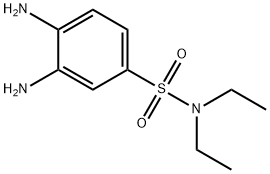 3,4-DIAMINO-N,N-DIETHYL-BENZENESULFONAMIDE Struktur