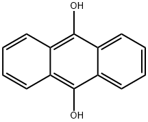 蒽-9,10-二醇, 4981-66-2, 结构式