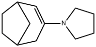 1-[Bicyclo[3.2.1]oct-2-en-3-yl]pyrrolidine Structure