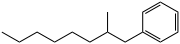 (2-メチルオクチル)ベンゼン 化学構造式
