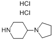 4-(1-pyrrolidinyl)piperidine dihydrochloride  Struktur