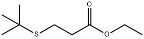 Propanoic acid, 3-[(1,1-dimethylethyl)thio]-, ethyl ester|丙酸,3 -[(1,1-二甲基乙基)硫代]- 乙基酯