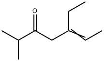 5-Ethyl-2-methyl-5-hepten-3-one Struktur