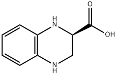 2-Quinoxalinecarboxylicacid,1,2,3,4-tetrahydro-,(R)-(9CI),49849-50-5,结构式