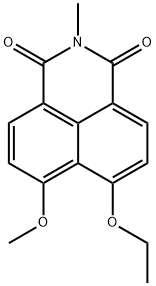 6-ethoxy-7-methoxy-2-methyl-1H-benz[de]isoquinoline-1,3(2H)-dione,49850-04-6,结构式