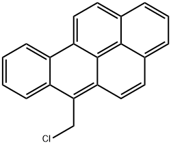 6-CHLOROMETHYLBENZO(A)PYRENE Struktur
