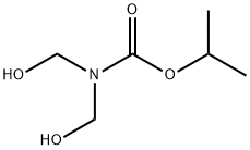 isopropyl bis(hydroxymethyl)carbamate Struktur