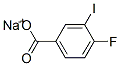 sodium 4-fluoro-3-iodo-benzoate Structure