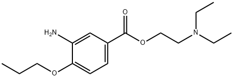 盐酸丙美卡因, 499-67-2, 结构式