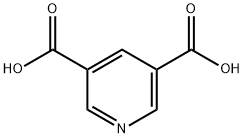 3,5-Pyridinedicarboxylic acid Struktur