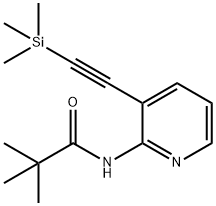 2,2-DIMETHYL-N-(3-TRIMETHYLSILANYLETHYNYL-PYRIDIN-2-YL)-PROPIONAMIDE