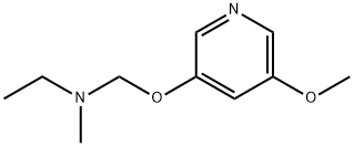Ethanamine, N-[[(5-methoxy-3-pyridinyl)oxy]methyl]-N-methyl- (9CI),499207-47-5,结构式