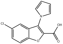 499211-98-2 5-Chloro-3-(1H-pyrrol-1-yl)-1-benzofuran-2-carboxylic acid