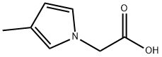 1H-Pyrrole-1-aceticacid,3-methyl-(9CI) Struktur