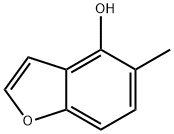 4-Benzofuranol, 5-methyl- (9CI),499235-51-7,结构式