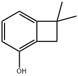 Bicyclo[4.2.0]octa-1,3,5-trien-2-ol, 7,7-dimethyl- (9CI) 化学構造式