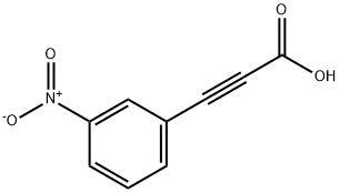(3-NITROPHENYL)-PROPYNOIC ACID Structure