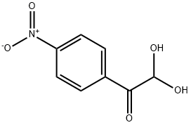 4-NITROPHENYLGLYOXAL HYDRATE Structure