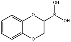 2,3-DIHYDRO-1,4-BENZODIOXIN-2-YLBORONIC ACID,97%,499769-89-0,结构式