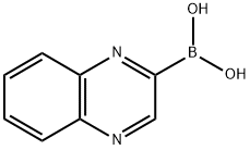 2-QUINOXALINYLBORONIC ACID,97% Struktur