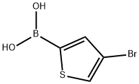 3-BROMOTHIOPHENE-5-BORONIC ACID 化学構造式