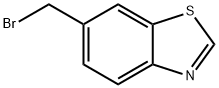 6-(溴甲基)苯并[D]噻唑,499770-85-3,结构式