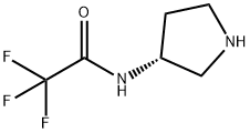 (3R)-2,2,2-TRIFLUORO-N-PYRROLIDIN-3-YL-ACETAMIDE Structure