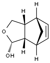 4,7-Methanoisobenzofuran-1-ol, 1,3,3a,4,7,7a-hexahydro-, (1R,3aR,4S,7R,7aS)- (9CI),499971-02-7,结构式