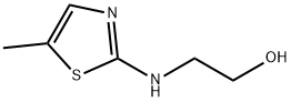 Ethanol, 2-[(5-methyl-2-thiazolyl)amino]- (9CI) Struktur