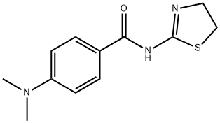 Benzamide, N-(4,5-dihydro-2-thiazolyl)-4-(dimethylamino)- (9CI),499985-39-6,结构式