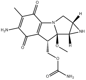 丝裂霉素,50-07-7,结构式