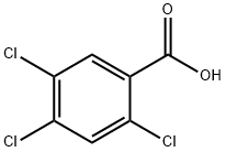 2,4,5-三氯苯甲酸,50-82-8,结构式