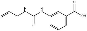 3-(prop-2-enylthiocarbamoylamino)benzoic acid Structure