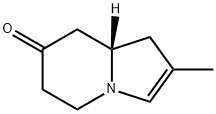 7(1H)-Indolizinone,5,6,8,8a-tetrahydro-2-methyl-,(8aS)-(9CI) Struktur