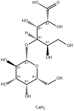 乳糖酸钠钙盐, 5001-51-4, 结构式