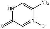 2(1H)-Pyrazinone,5-amino-,4-oxide(9CI) 化学構造式