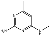 N4,6-DIMETHYL-2,4-PYRIMIDINEDIAMINE 结构式