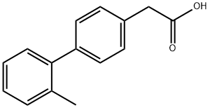 4-(2-甲基苯基)苯基]乙酸, 5002-01-7, 结构式