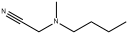 Acetonitrile, (butylmethylamino)- (9CI) 结构式
