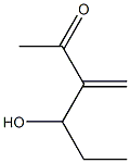 2-Hexanone, 4-hydroxy-3-methylene-, (-)- (9CI) Structure