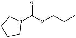 1-Pyrrolidinecarboxylicacid,propylester(9CI) Structure