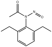 N-(2,6-二乙基苯基)-N-亚硝基乙酰胺,500315-77-5,结构式