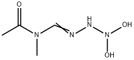 Acetamide, N-[(2,2-dihydroxyhydrazino)iminomethyl]-N-methyl- (9CI),500335-81-9,结构式