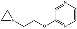 Pyrazine, [2-(1-aziridinyl)ethoxy]- (9CI)|