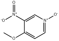 Pyridine, 4-methoxy-3-nitro-, 1-oxide (9CI) 结构式