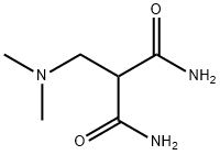 Propanediamide, 2-[(dimethylamino)methyl]- (9CI) Structure