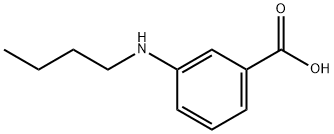 Benzoic acid, 3-(butylamino)- (9CI),500347-84-2,结构式