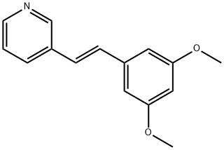 (E)-3-(3,5-diMethoxystyryl)pyridine Structure