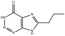 4H-Imidazo[4,5-d]-1,2,3-triazin-4-one,  1,5-dihydro-6-propyl-  (9CI),500533-89-1,结构式